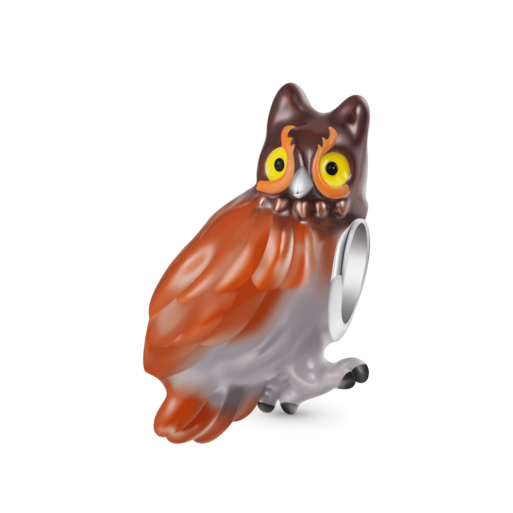 Great Horned Owl Charm image number 0