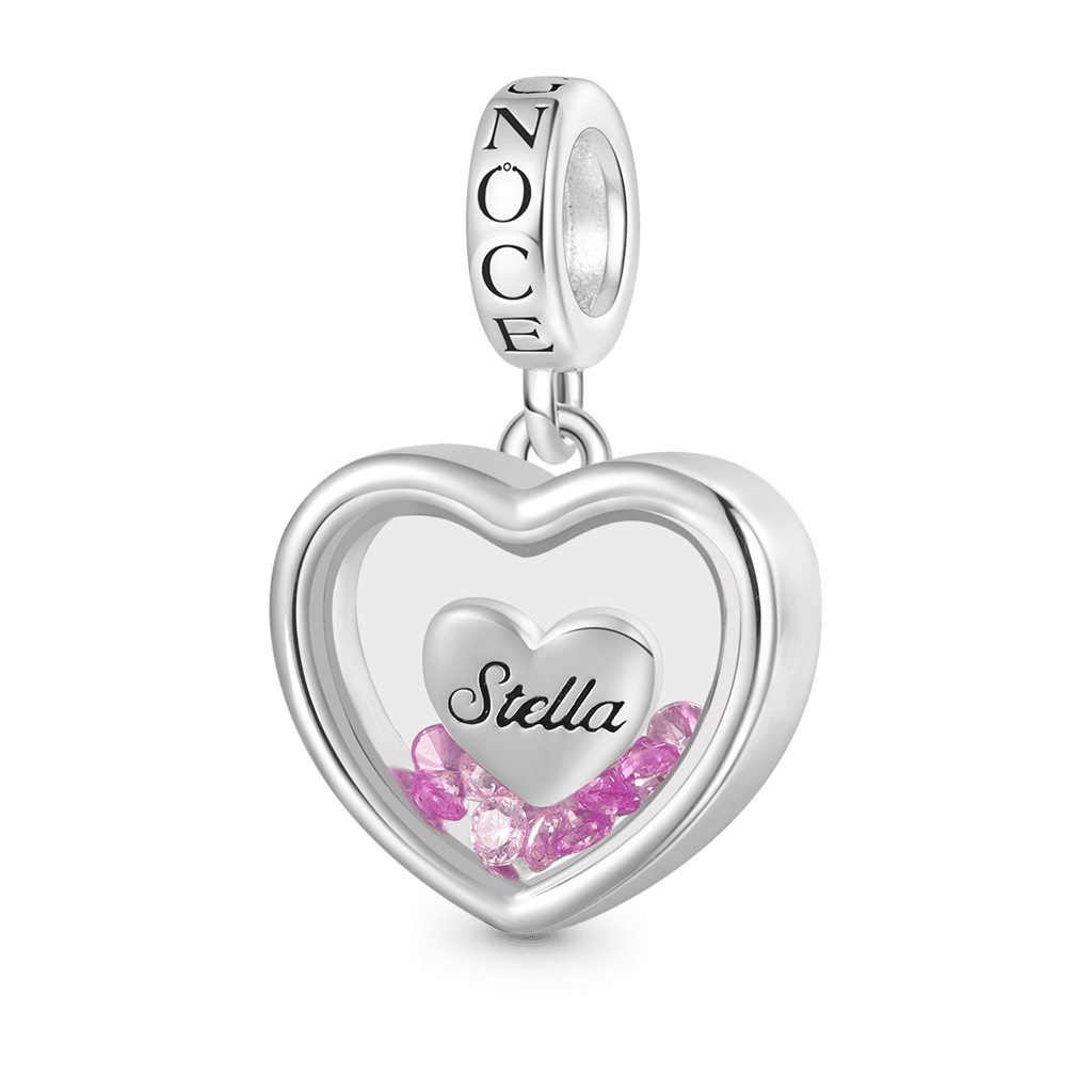 Engravable Heart Pendant image number 0