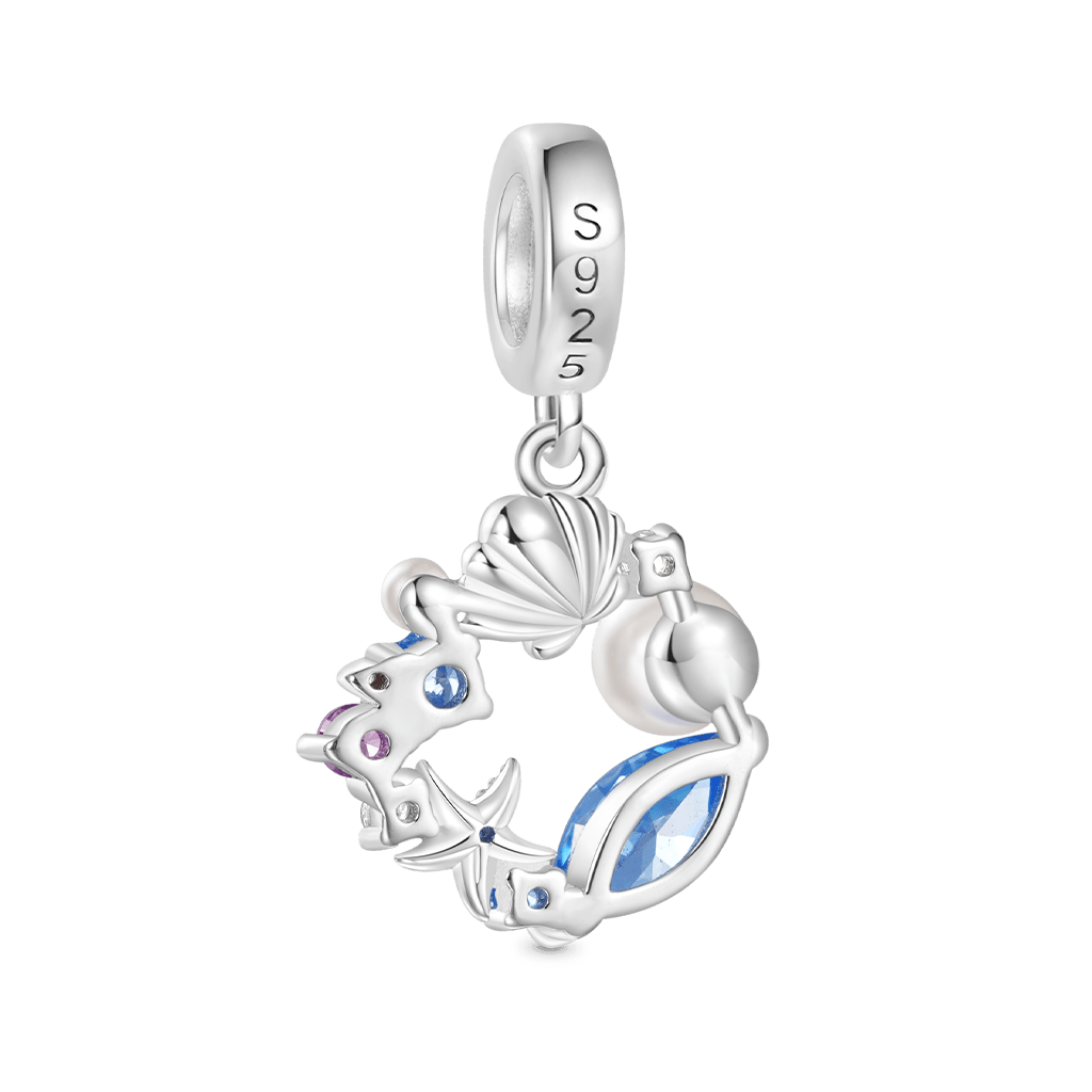 Shell Pearl Garland Pendant image number 1