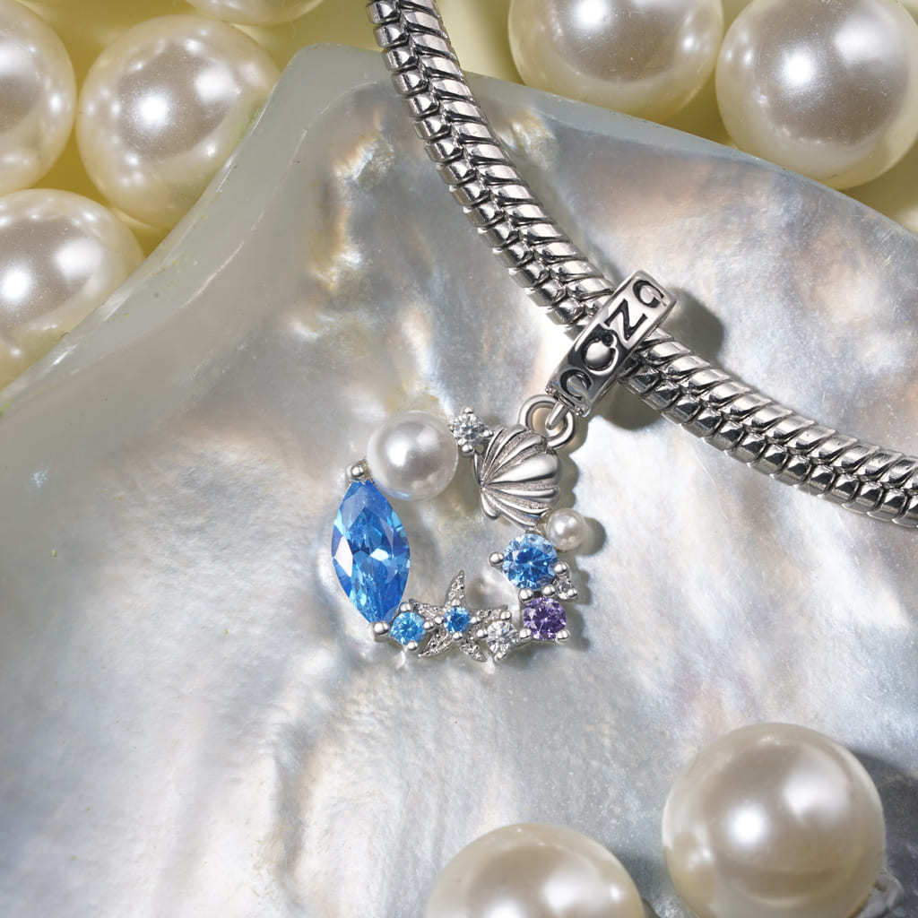 Shell Pearl Garland Pendant image number 2