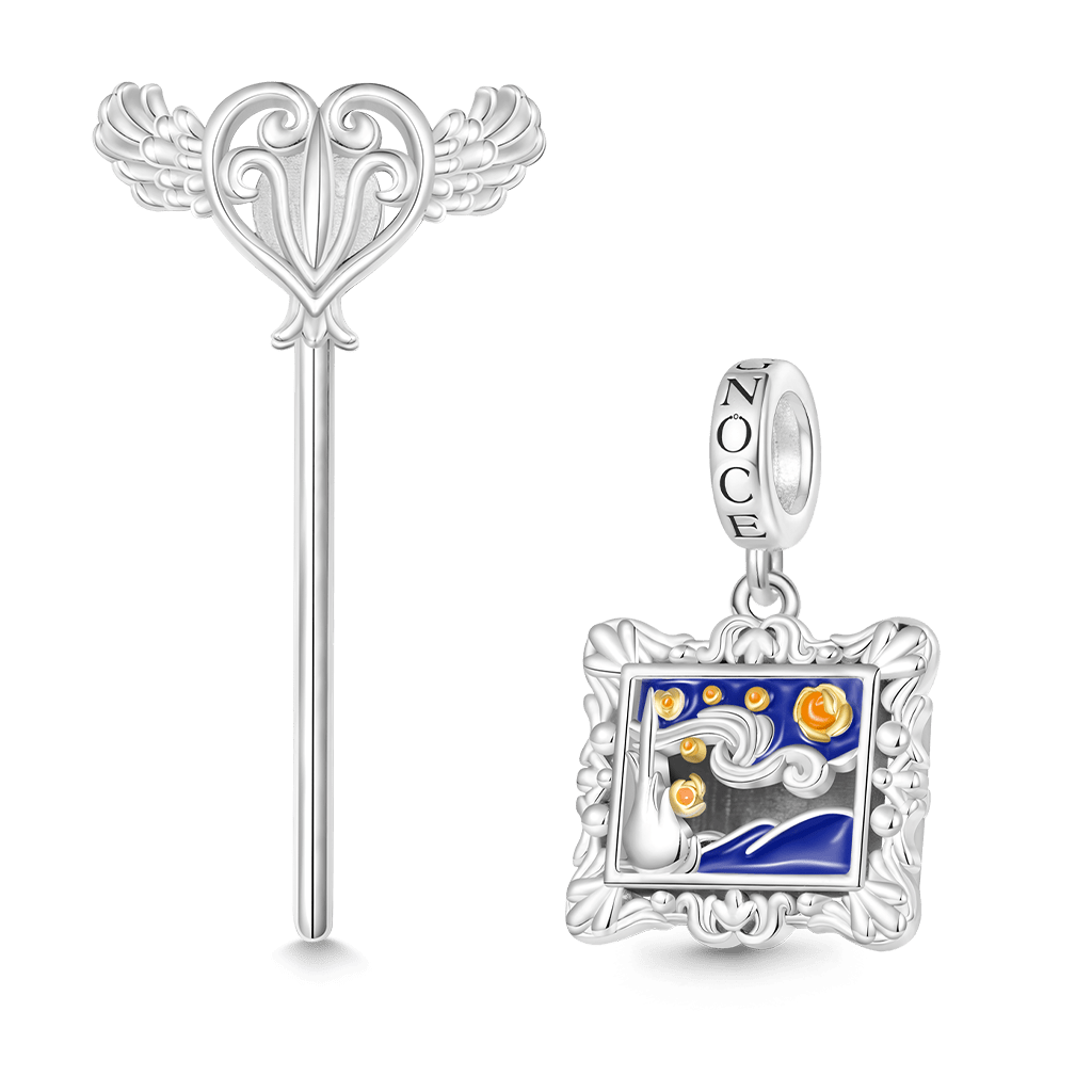 Van Gogh's Starry Night Pendant image number 2