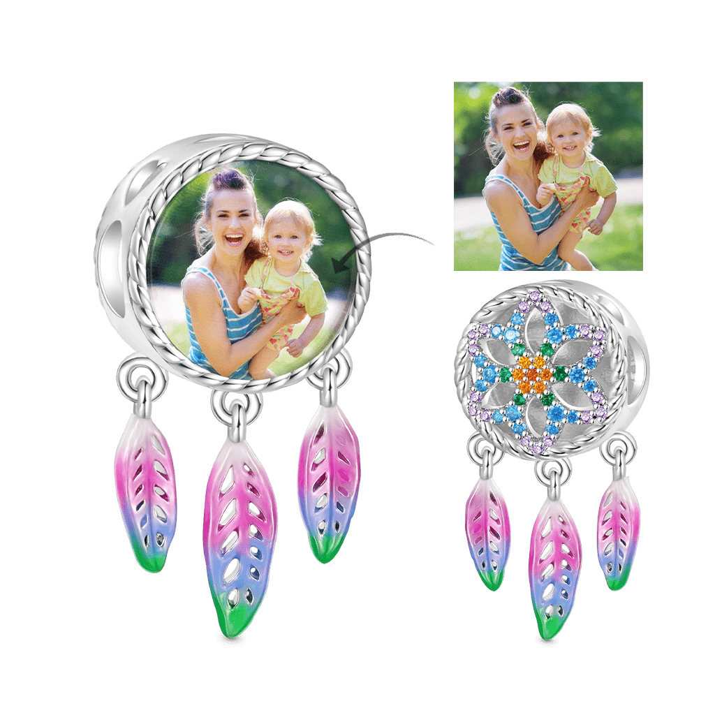 Rainbow Dream Catcher Charm image number 0
