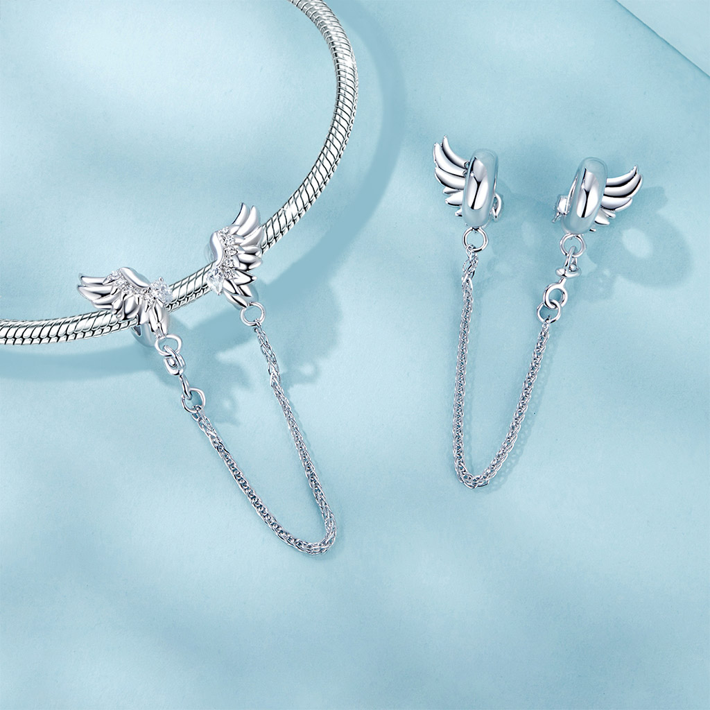 Angel Wings Safety Chain image number 1