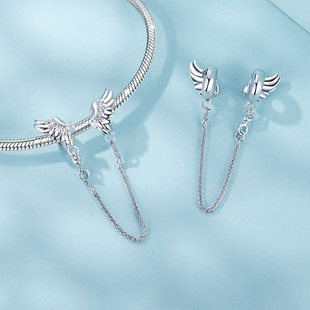 Angel Wings Safety Chain image number 1