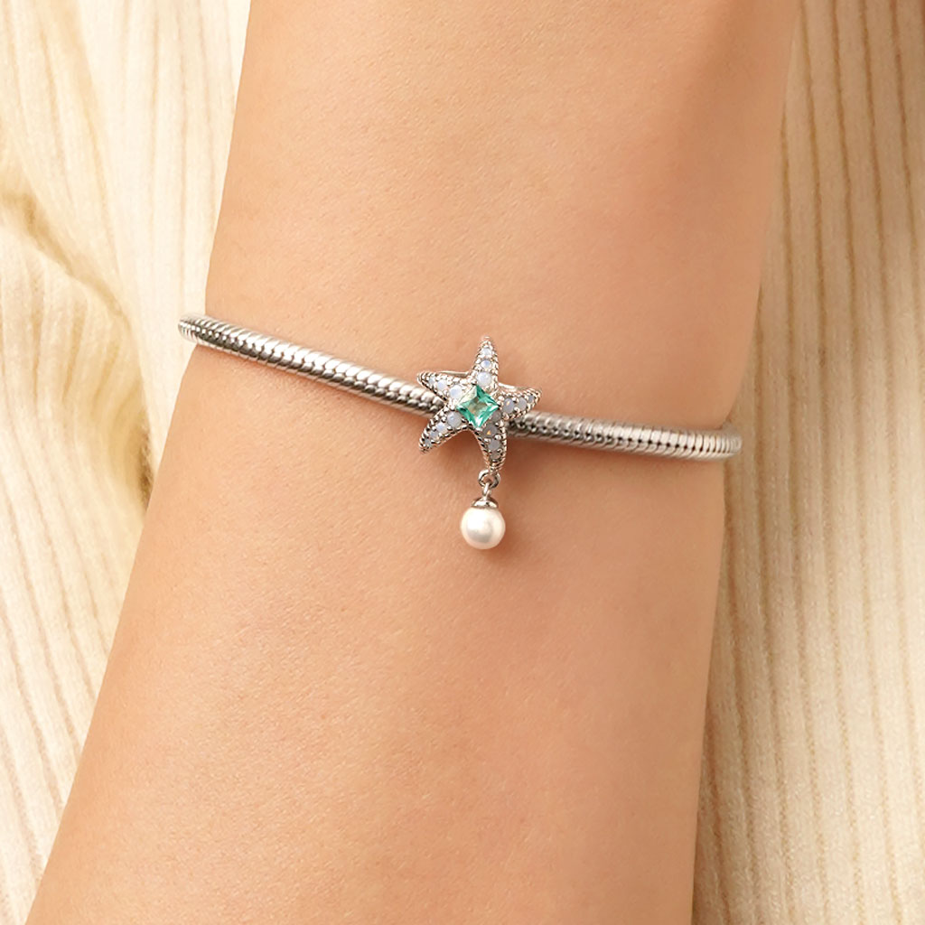 Blue Starfish Charm image number 4