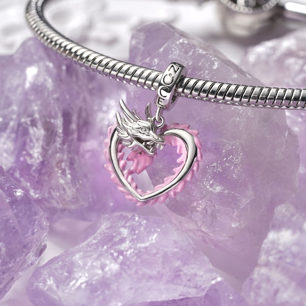 Heart Dragon Pendant image number 2