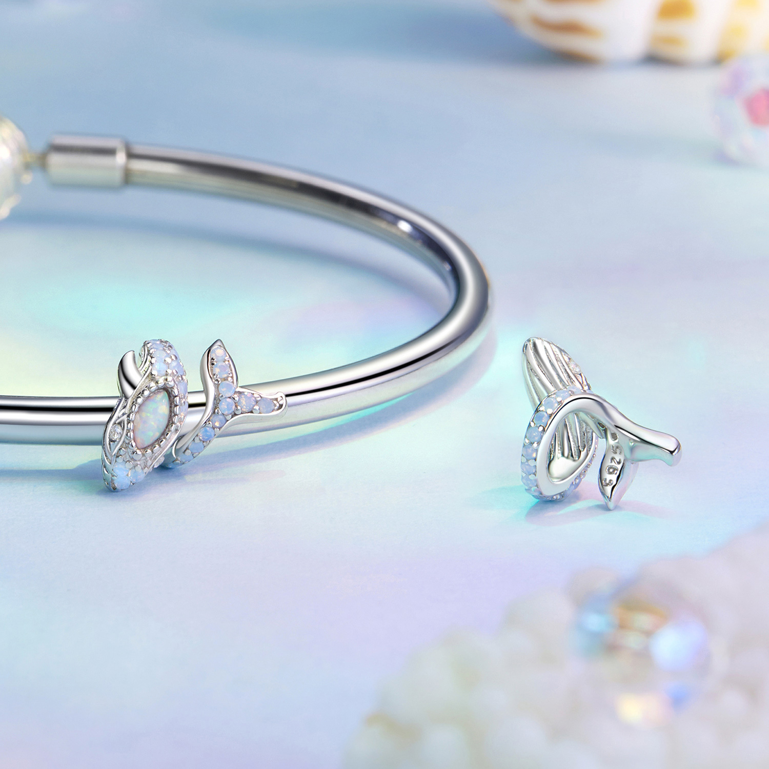 Blue Whale Charm image number 1
