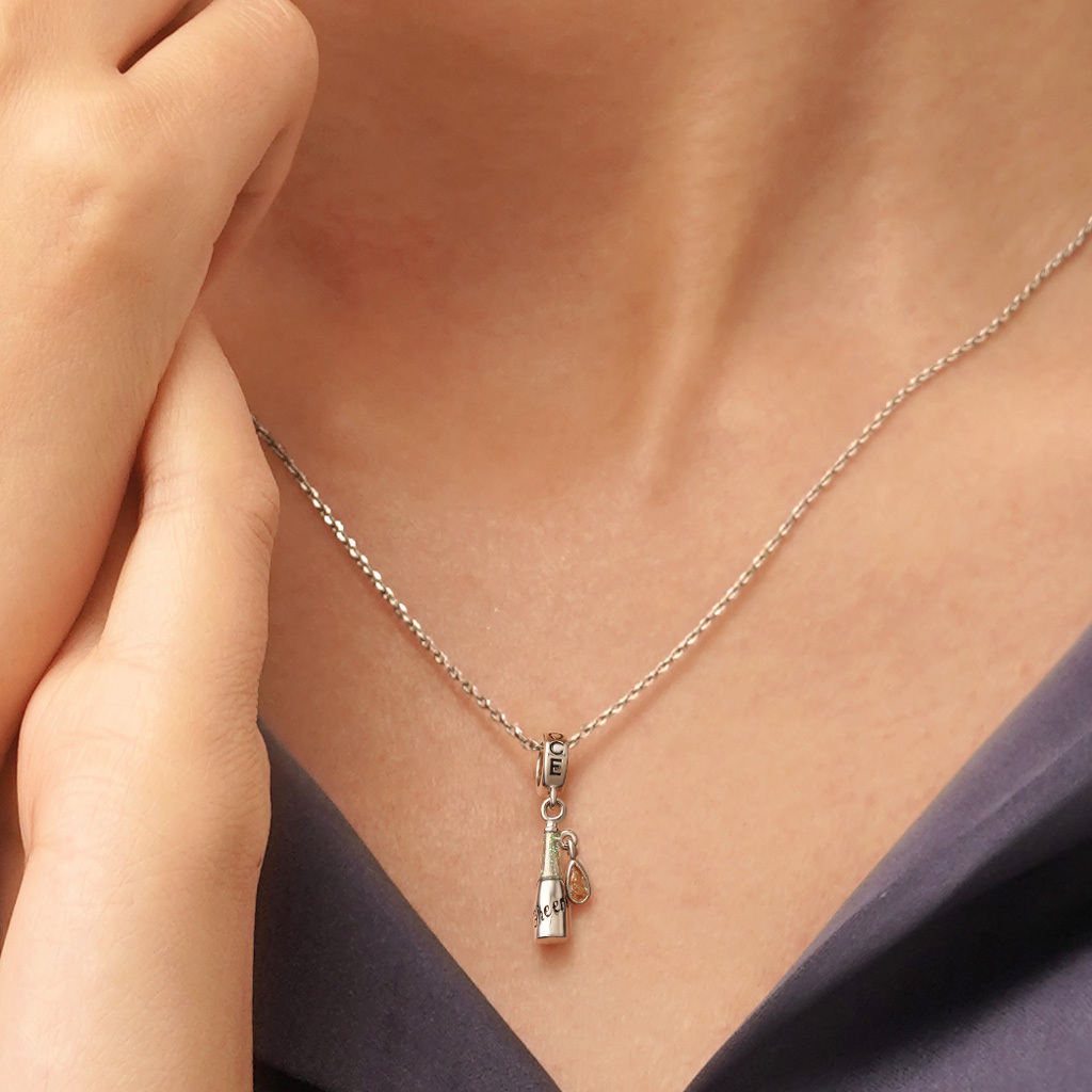 Champagne Bottle Pendant image number 4