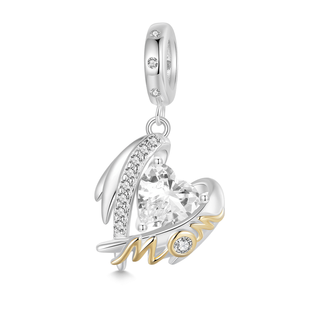 Mother's Day Wings of Love Pendant image number 0