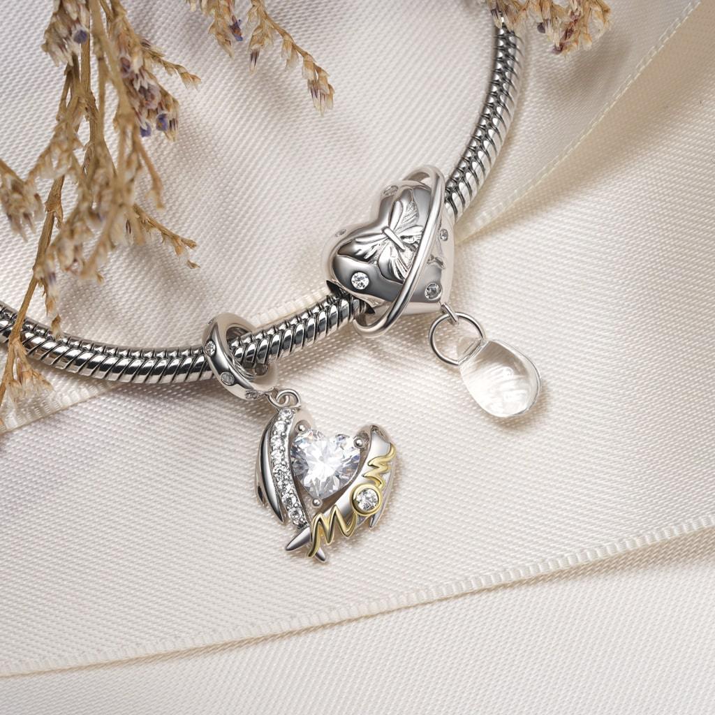 Mother's Day Wings of Love Pendant image number 2