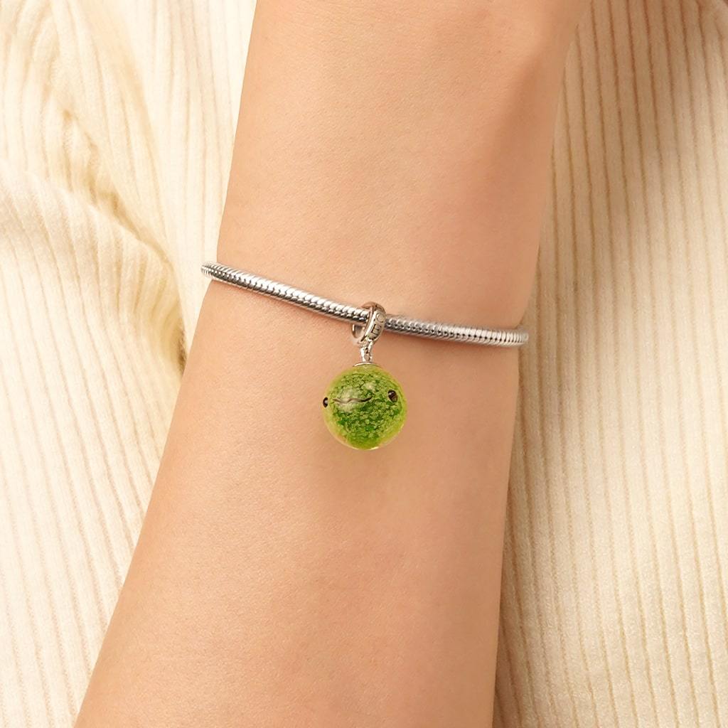 Green Seaweed Ball Pendant image number 5