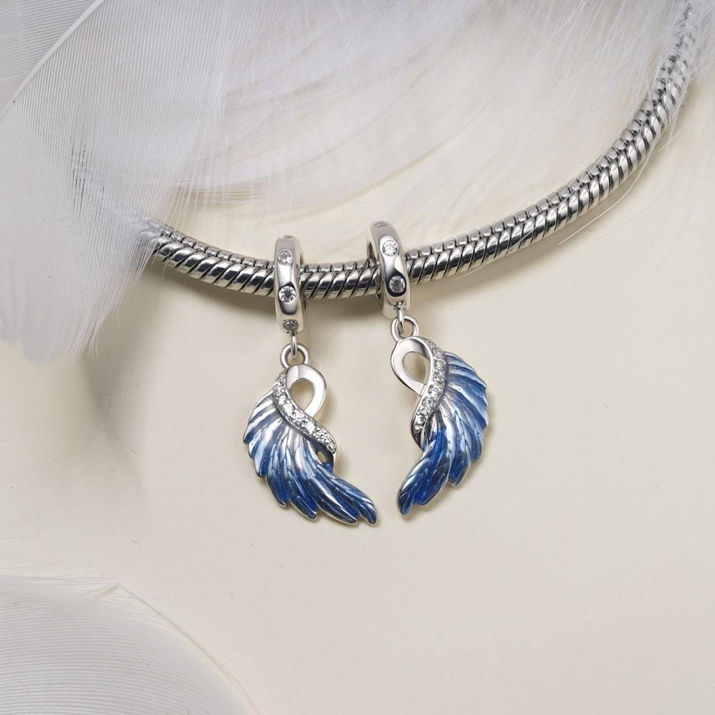 Blue Wings Double Pendant image number 3