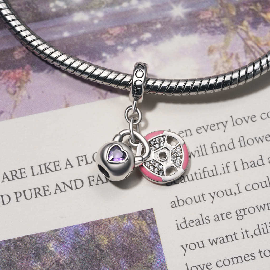 Kettlebell & Barbell Plate Pendant image number 2