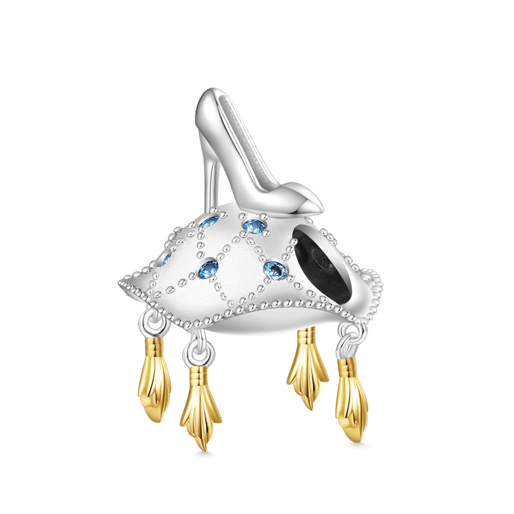 Upholstered Glass Slipper Charm image number 0