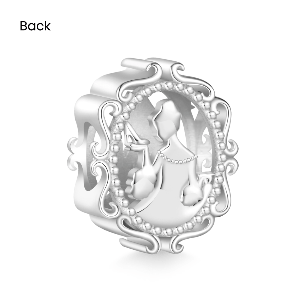 Cinderella Silhouette Charm image number 1