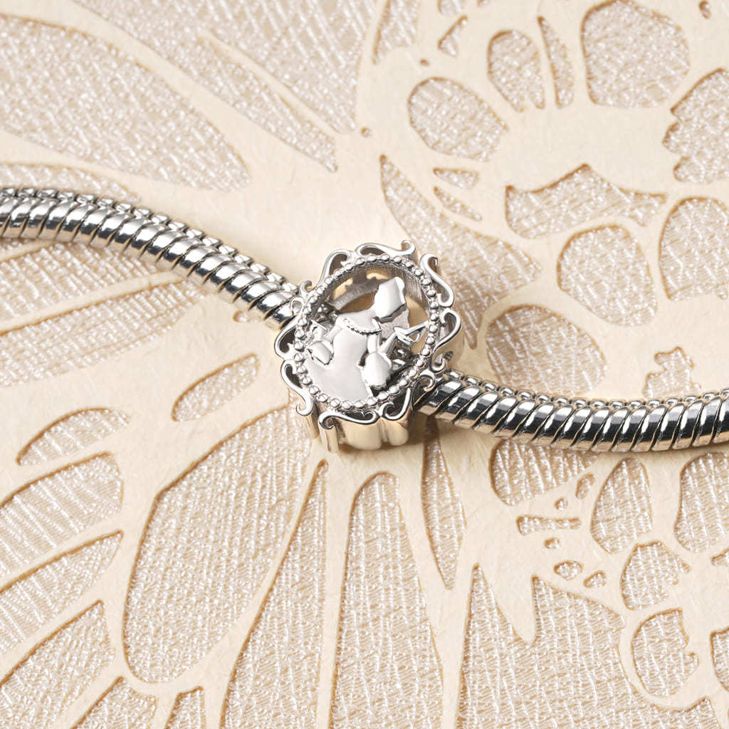 Cinderella Silhouette Charm image number 2