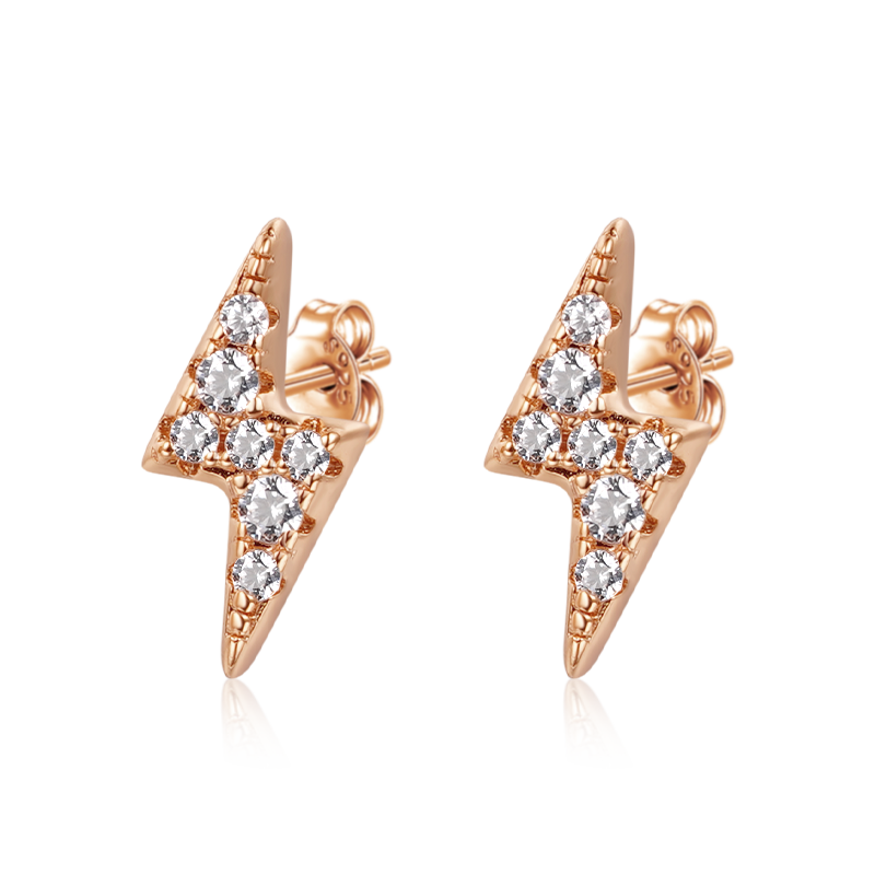 Lightning Stud Earrings image number 1
