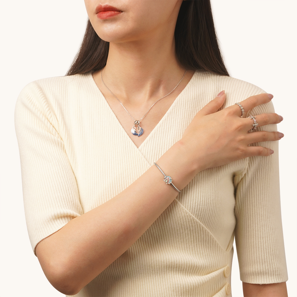 Fantasy Colorful Shell Charm image number 2