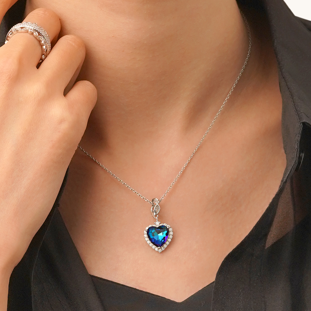 Ocean Heart Pendant image number 4