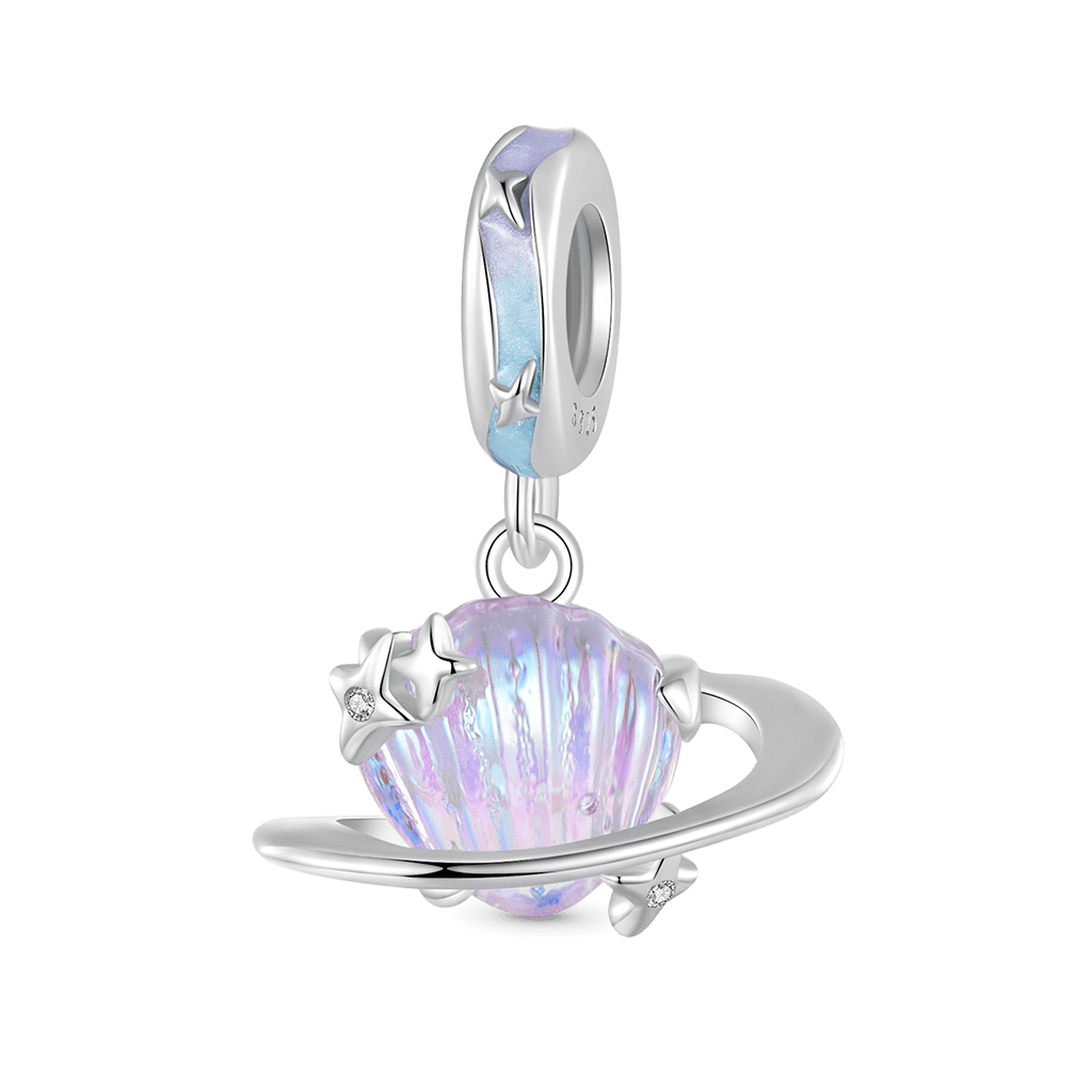 Color Shell Planet Pendant image number 0