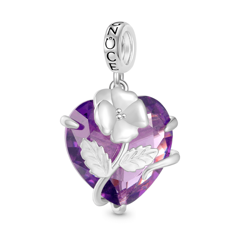 Delicacy Birthday Flowers Pendant image number 0
