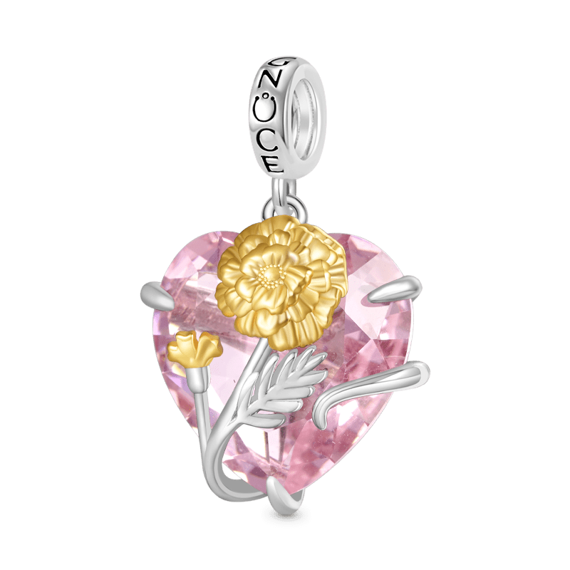 Delicacy Birthday Flowers Pendant image number 0