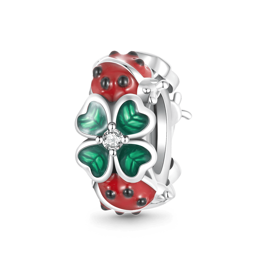 Four Leaf Clover Ladybug Stopper image number 0