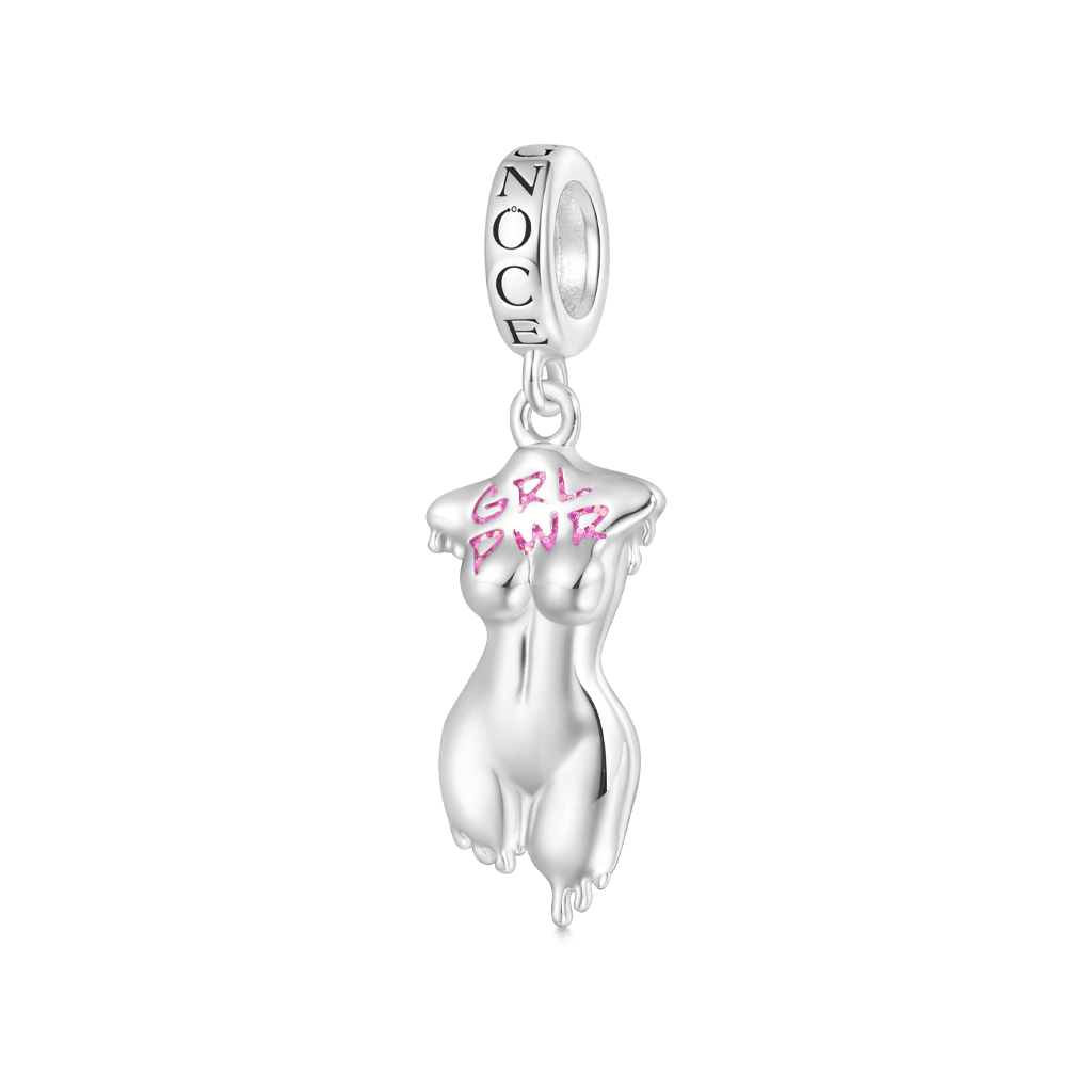Girl Power Human Body Pendant image number 0
