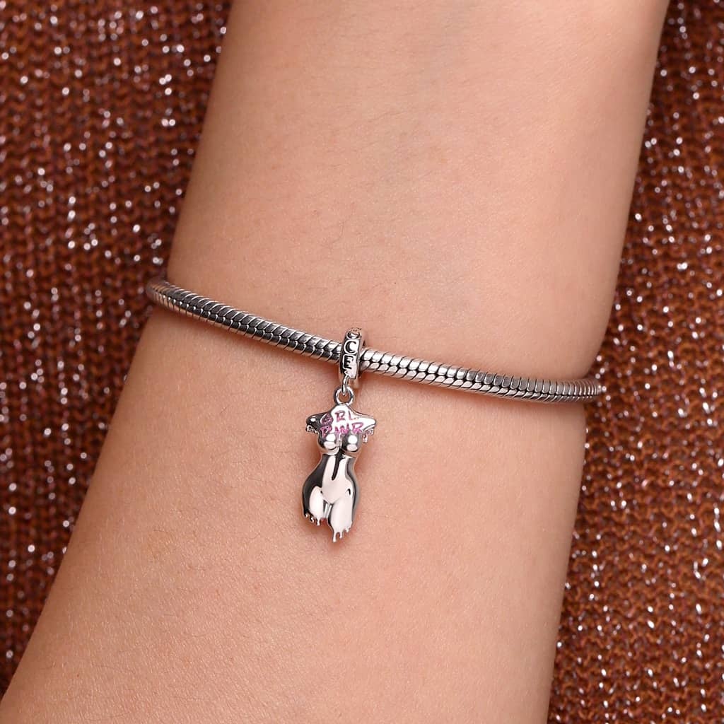 Girl Power Human Body Pendant image number 5