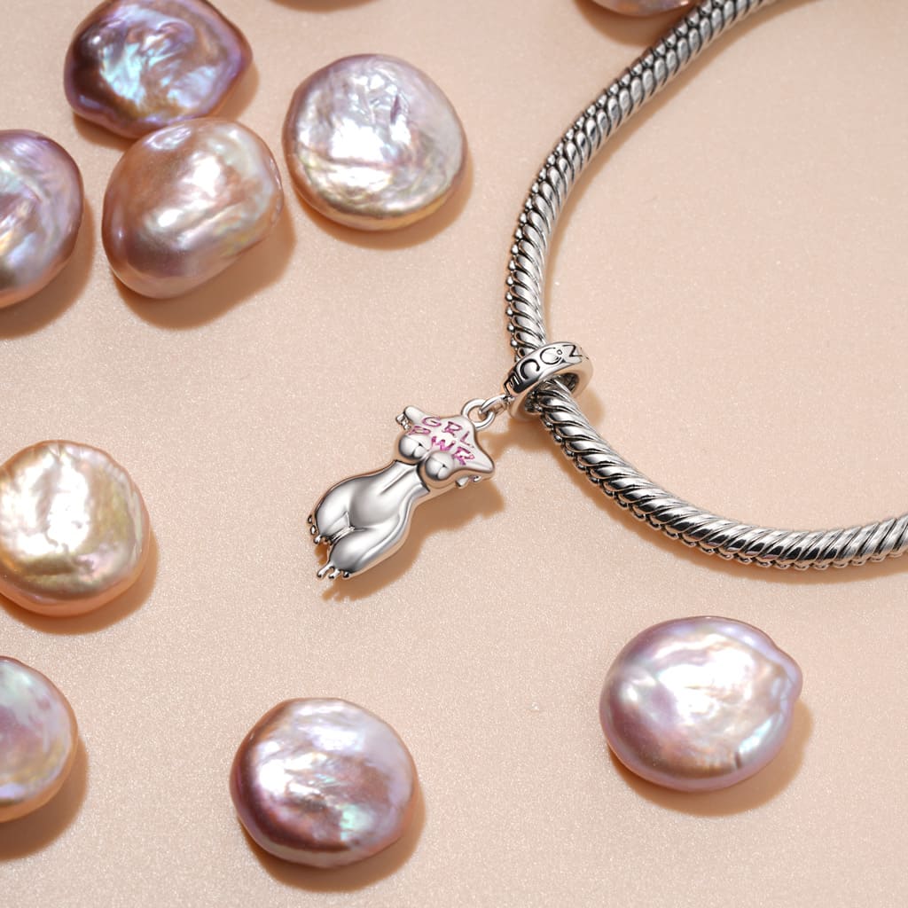 Girl Power Human Body Pendant image number 2