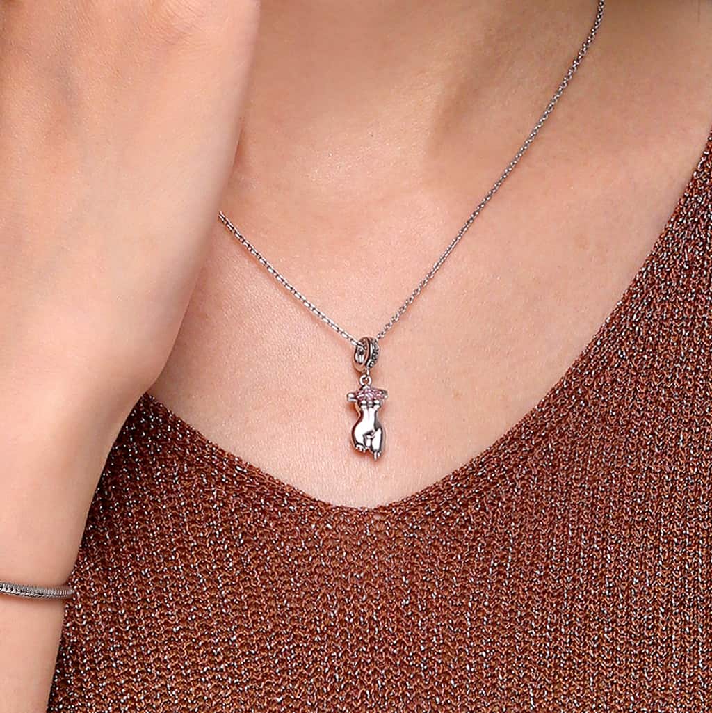 Girl Power Human Body Pendant image number 4