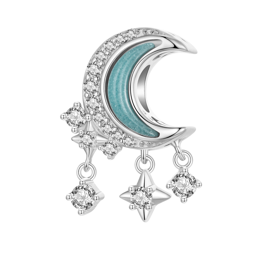 Glow-in-the-Dark Moon Charm image number 0