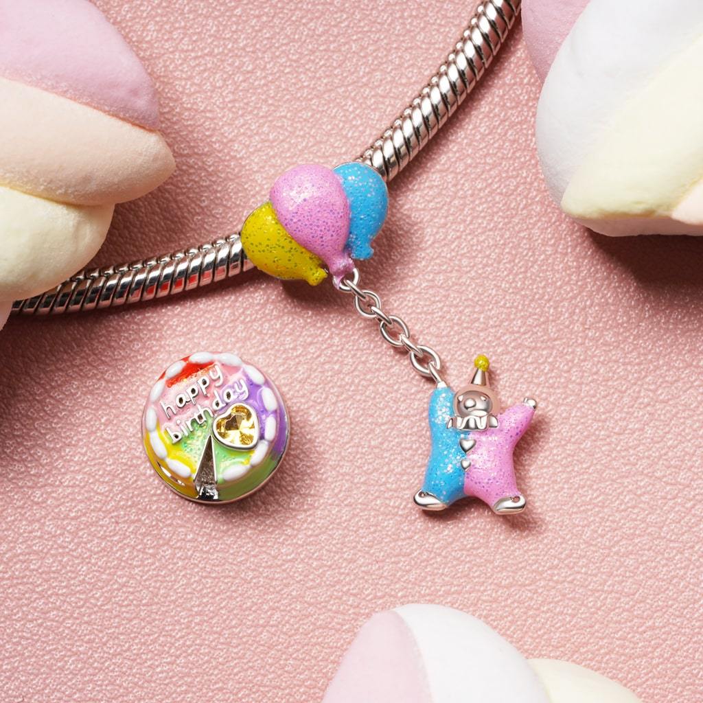 Engravable Birthday Cake Charm image number 3