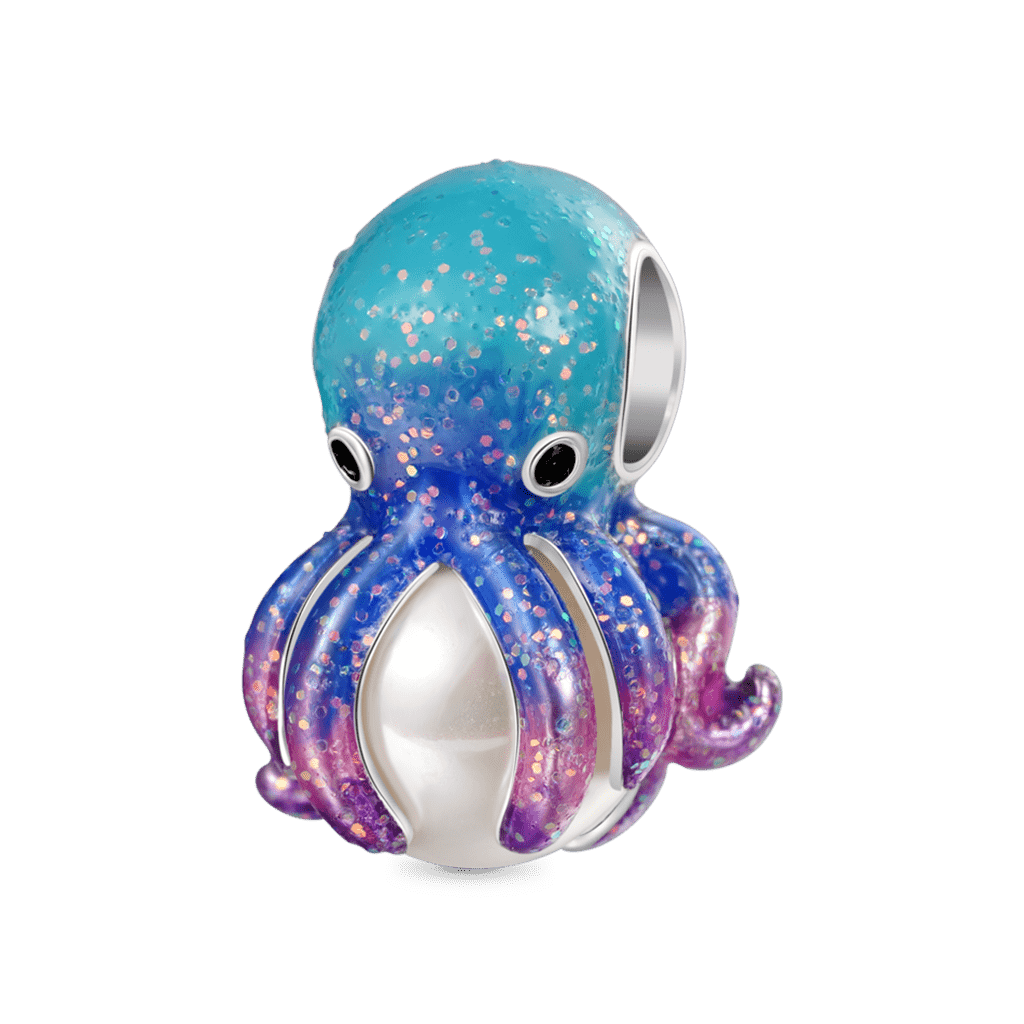 Octopus Pearl Charm image number 0