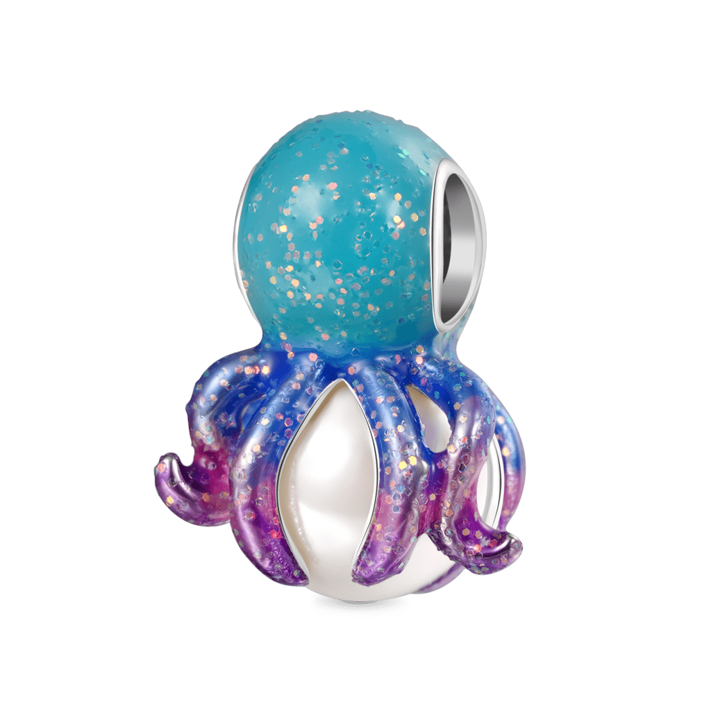 Octopus Pearl Charm image number 1