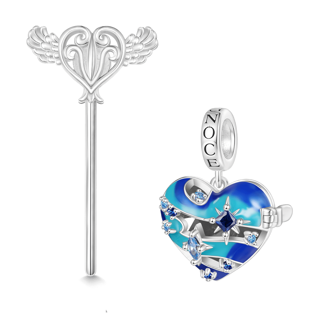 Heart Wireless LED Glow Neptune Pendant image number 1