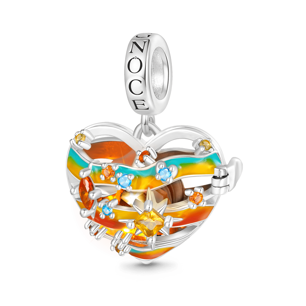 Heart Wireless LED Glow Jupiter Pendant image number 2