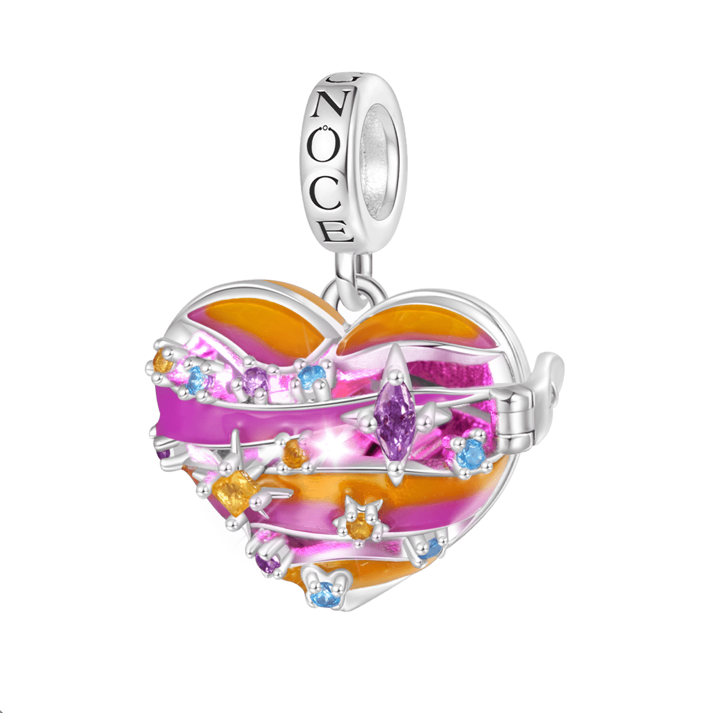 Heart Wireless LED Glow Mercury Pendant image number 2