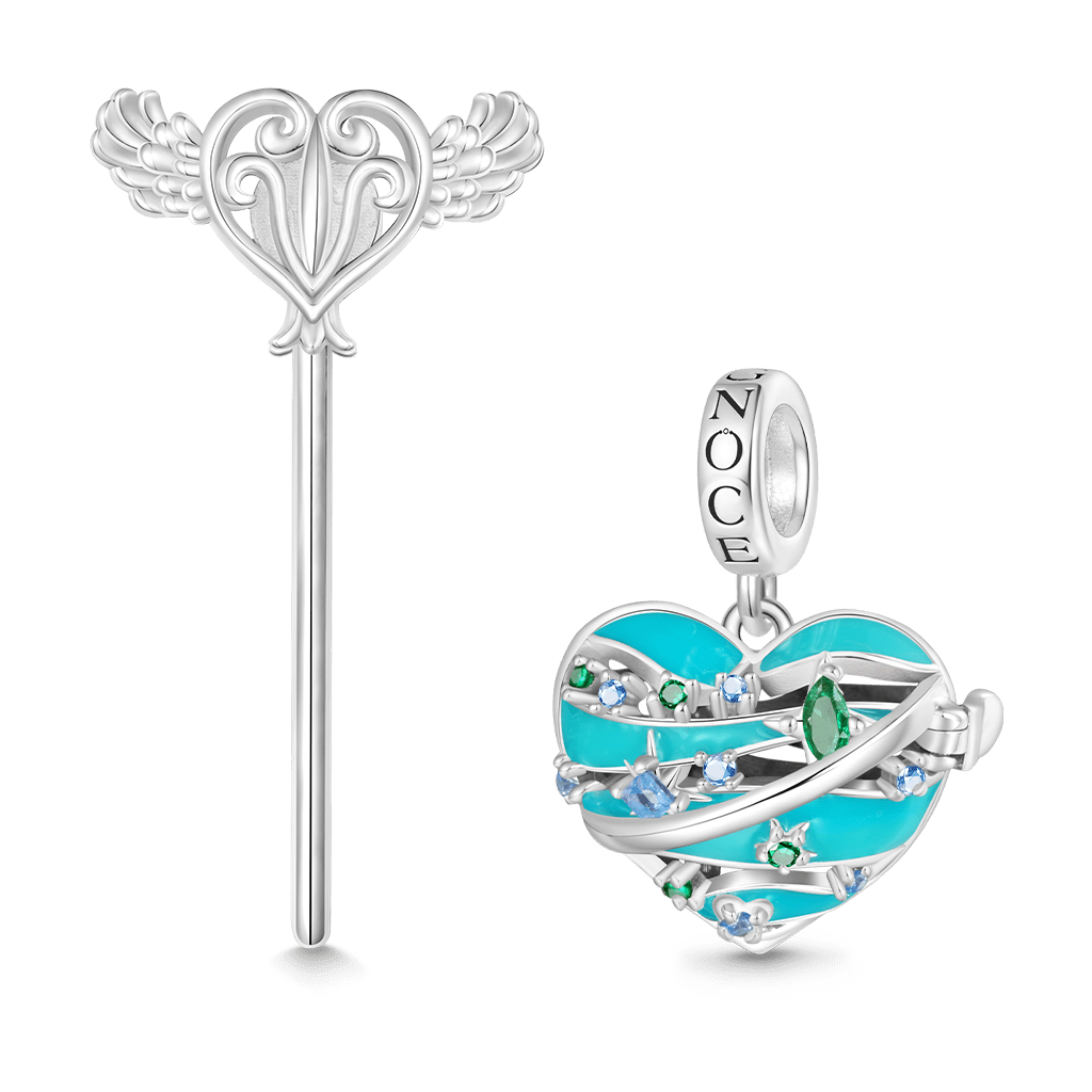 Heart Wireless LED Glow Uranus Pendant image number 1