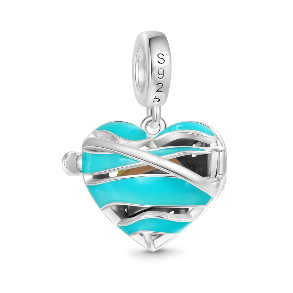 Heart Wireless LED Glow Uranus Pendant image number 3