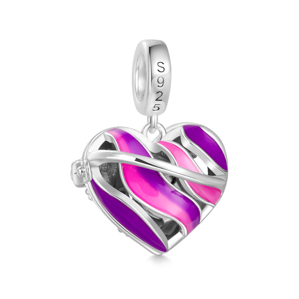 Heart Wireless LED Glow Saturn Pendant image number 3