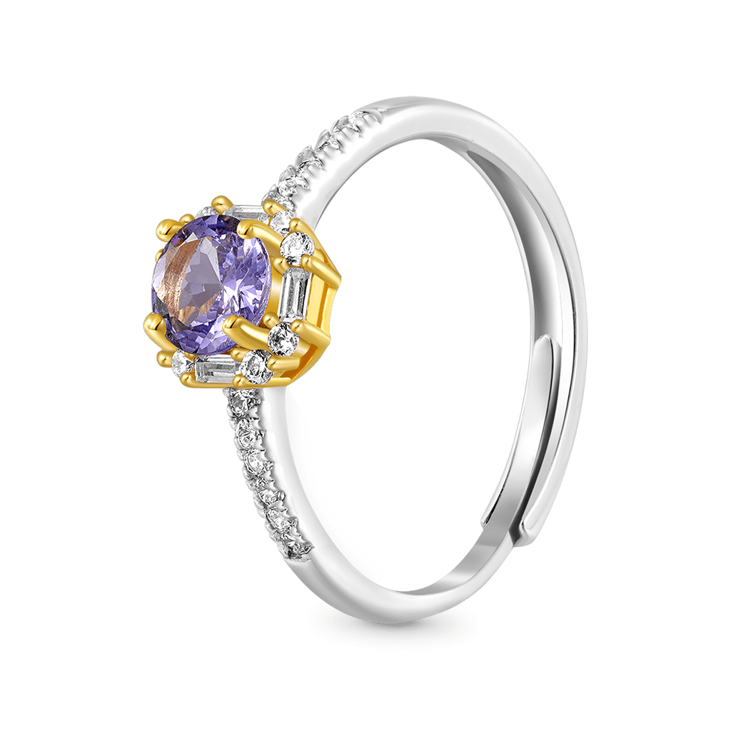 Round-cut Tanzanite Ring image number 1