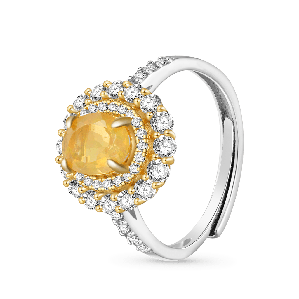 Oval-cut Citrine Ring image number 1