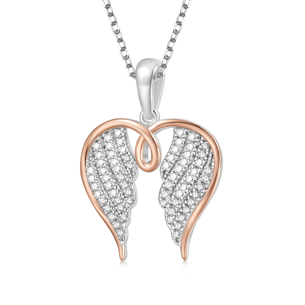 Angel Wings Necklace image number 0