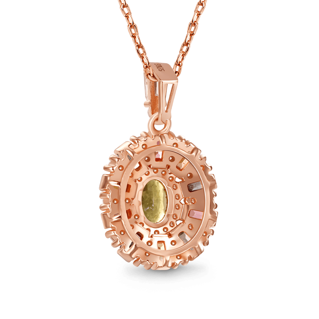 Tourmaline Multicolor Necklace image number 1