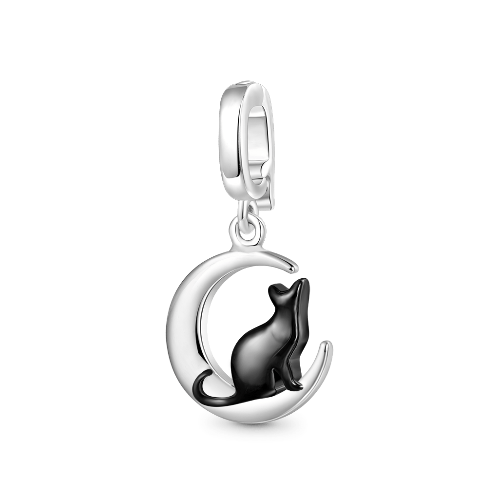 Black Cat Clasp Clusters Charm image number 0