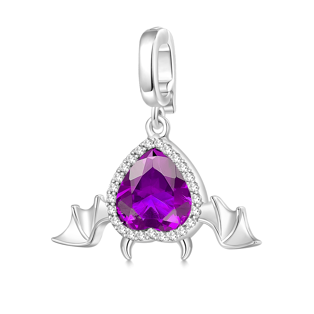 Heart Bat Clasp Clusters Charm image number 0