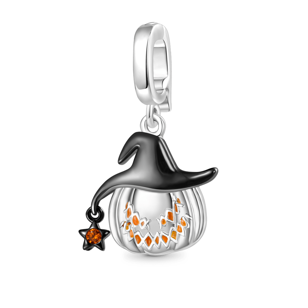 Evil Pumpkin Clasp Clusters Charm image number 0