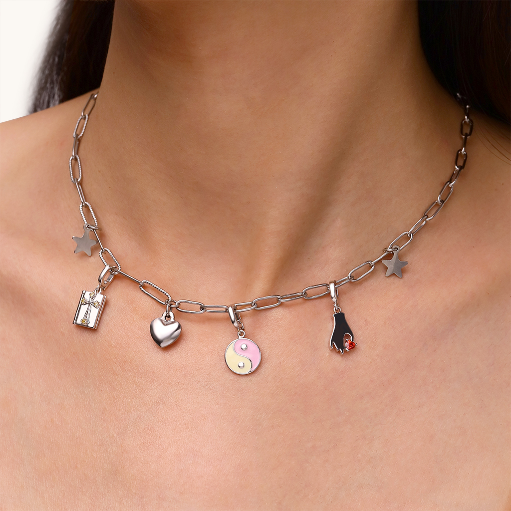 Tai Chi Circle Clasp Clusters Charm image number 4