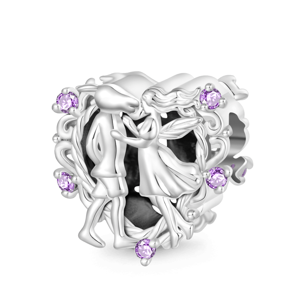 Donkey-headed Bottom Kissing Heart Charm image number 0